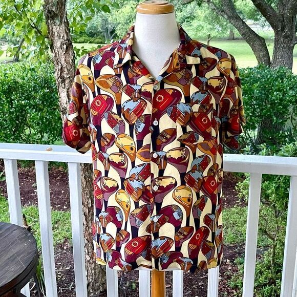 The Rowdy Gentleman “The Hawaiian Shirt” Golf Club Theme. Size Medium. - Picture 7 of 7